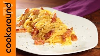 Spaghetti alla carbonara tutorial ricetta originale [upl. by Zolner]