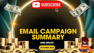 November 2024  Email Campaign Summary [upl. by Nitsu]