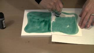 Distress Stains Comparison Dauber vs Spray by Jogglescom [upl. by Tobe]