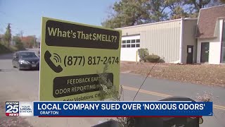 Whats that smell Mass company sued over complaints of noxious odors impacting several communities [upl. by Gerry]