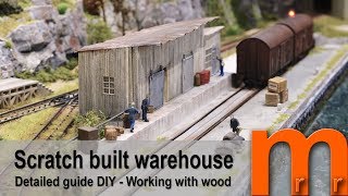 Model a realistic harbour warehouse [upl. by Halimeda]