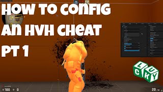 How To Config A CSGO HvH Cheat Part 1 [upl. by Lister]