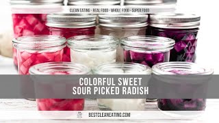 Colorful Sweet and Sour Pickled Radish [upl. by Shoemaker]