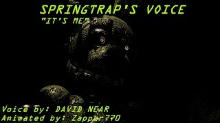 SFM FNaF Springtraps Voice [upl. by Deppy]