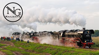 1 september 2023 Loctrein bij de Veluwsche Stoomtrein Maatschappij voor Terug naar Toen 2023 [upl. by Lleznod]