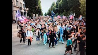 Rennes samedi 7 septembre 2024  Macron destitution [upl. by Gmur]