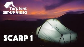 Tarptent Scarp 1 Setup [upl. by Tamas]