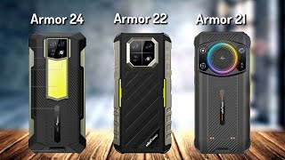 Ulefone Armor 24 VS Ulefone Armor 22 VS Ulefone Armor 21 [upl. by Pappas]