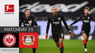 Eintracht Frankfurt  Bayer 04 Leverkusen 52  Highlights  Matchday 15 – Bundesliga 202122 [upl. by Eecram]