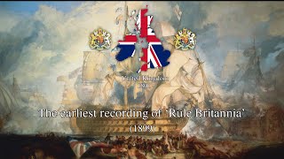 Rule Britannia  First Recording of the Song 1899 [upl. by Philippe834]