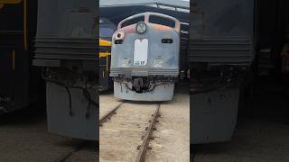 Locomotive CL17 under restoration at Seymour Rail Heritage Centre train transport [upl. by Idnaj]