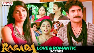 Ragada Movie Love Scenes  Hindi Dubbed Movie  Nagarjuna Anushka Priyamani  Brahmanandam [upl. by Martainn]