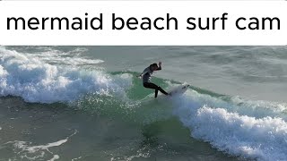 81024 with yesterday gopro footage at high tide mermaid beach surf cam [upl. by Nerol631]