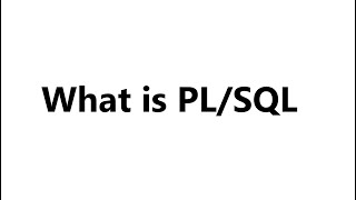 what is PLSQL  PLSQL introduction  PLSQL tutorial  PLSQL features  PLSQL architecture [upl. by Nawad]