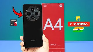 Redmi A4 5G Unboxing  Redmi A4 5G Review  Best Budget 5G Phone Under 8000 [upl. by Khano]