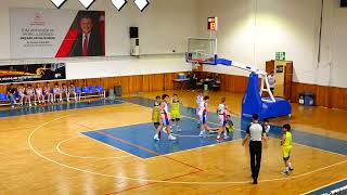 ANADOLU EFES DEV ATAŞEHİR U12 TBF ÇEYREK FİNAL 4PERİYOT [upl. by Aynekal]