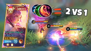 18 KILLS  BUILD UNTUK KAGURA 2024  SKIN EXORCIST GAMEPLAY  KAGURA MOBILE LEGEND [upl. by Vince299]