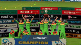 Pakistan Vs West Indies Thrilling Final Match Highlights In Real Cricket 24 [upl. by Elwira]