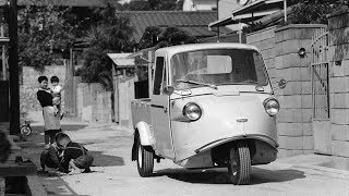 ダイハツ ミゼット 昭和30年代の日常  DAIHATSU Midget 1955 [upl. by Sewoll]