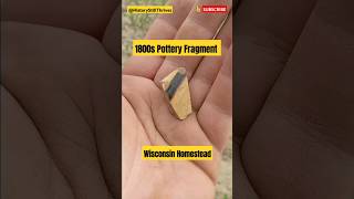 1800s Pottery Fragment Find Wisconsin Homestead Site [upl. by Ohs]