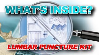 Whats Inside Lumbar Puncture LP Kit [upl. by Marilla]