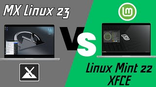 MX Linux 23 XFCE vs Linux Mint 22 XFCE  RAM Consumption [upl. by Einaled948]