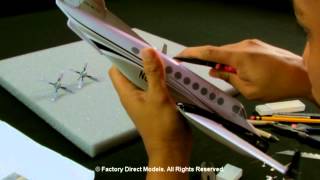 How it works The custom aircraft scale model order process [upl. by Lacagnia]