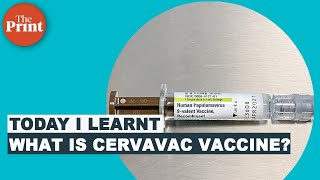 What is Cervavac Indias vaccine for cervical cancer prevention [upl. by Ydok]