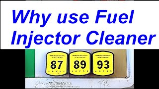 Why I use Fuel Injector Cleaner Episode 14 [upl. by Arbas]