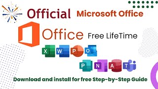 Official Microsoft Office Download and install for free StepbyStep Guide  Free MS Office [upl. by Ramsa]