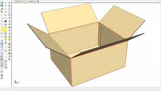 create RSC Fefco box in Artios Cad [upl. by Nareht]