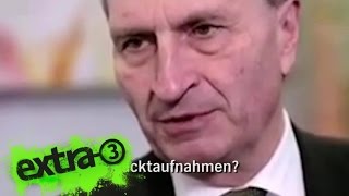 Der Kommissar  Ein Lied für Günther Oettinger  extra 3  NDR [upl. by Kristine]