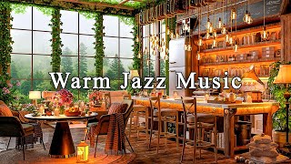 Jazz Relaxing Music ☕ Cozy Coffee Shop Ambience  Smooth Jazz Instrumental Music  Background Music [upl. by Ina]