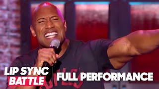 Dwayne Johnsons quotShake It Offquot vs Jimmy Fallons quotJump In The Linequot  Lip Sync Battle [upl. by Adnolaj]