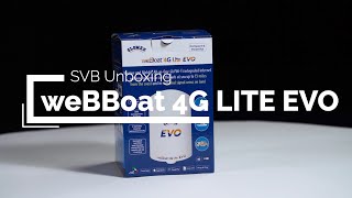 WiFiAntenne weBBoat 4G LITE EVO  Unboxing  SVB [upl. by Nodnalb]