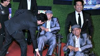 Sachin Tendulkar Coach Ramakant Achrekar Attend Sachin A Billion Dreams Movie Grand Premiere [upl. by Niamart]