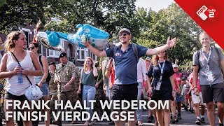 Binnenkomst Frank Vierdaagse  NPO Radio 2 [upl. by Yrneh]