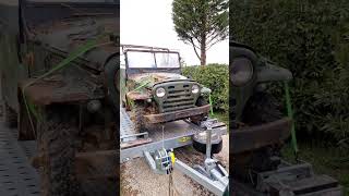 FIAT CAMPAGNOLA AR51 del 1951  automobile vintage offroad fiat military [upl. by Nylahs652]