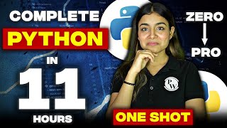 Python Full Course For Beginners Tutorial 2023  Python One Shot  College Wallah [upl. by Jermaine]