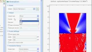 13 Create Animation Video Movie  COMSOL 42 Tutorial [upl. by Allebram]