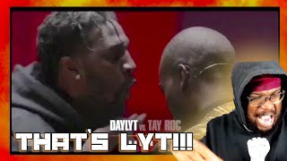 DAYLYT VS TAY ROC NOME X REACTION [upl. by Icat942]