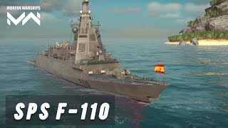 New Spanish Frigate  SPS F110  Modern Warships  Alpha Test [upl. by Otineb]