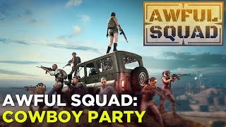 AWFUL SQUAD — Griffin Russ Simone and Jenna Face the COWBOY APOCALYPSE [upl. by Greenland]