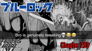 KAISER IS A BUM🙏😭 │ Blue Lock Chapter 259 Review [upl. by Aital583]