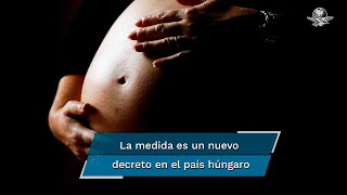 Mujeres que quieran abortar en Hungría tendrán que escuchar los latidos de su feto [upl. by Galer647]