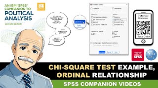 Conducting ChiSquare Test with SPSS OrdinalOrdinal Relationship Example [upl. by Fatimah]