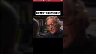 CHOMSKY ON WHO THE HYPOCRITE IS shorts chomsky wisdom [upl. by Aerb480]