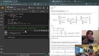 Modeling NRTL Activity Coefficient Model in Python Matrices and Broadcasting [upl. by Eudoca838]