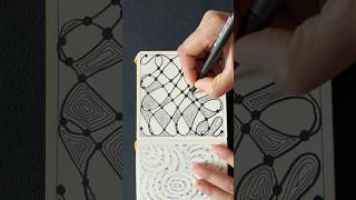 Zentangle  Zendoodle mandala  Step by step Zentangle Art for beginners shorts [upl. by Nevag594]