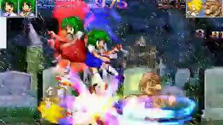 Mugen Shion Sonozaki and Mion Sonozaki vs Super Mario amp Sonic [upl. by Welton]